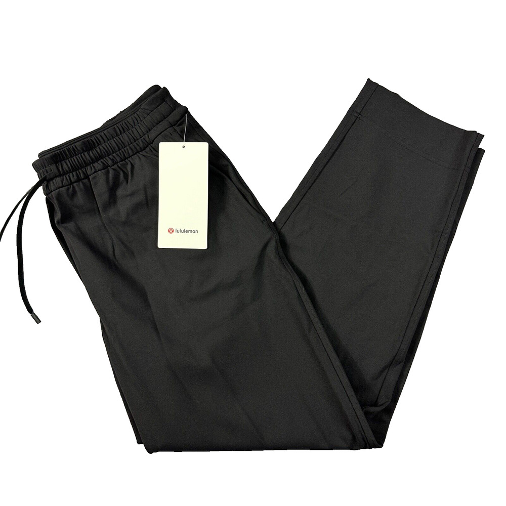 NWT lululemon Tapered-Leg Mid-Rise Pant 7/8 Length Luxtreme Black Size Medium
